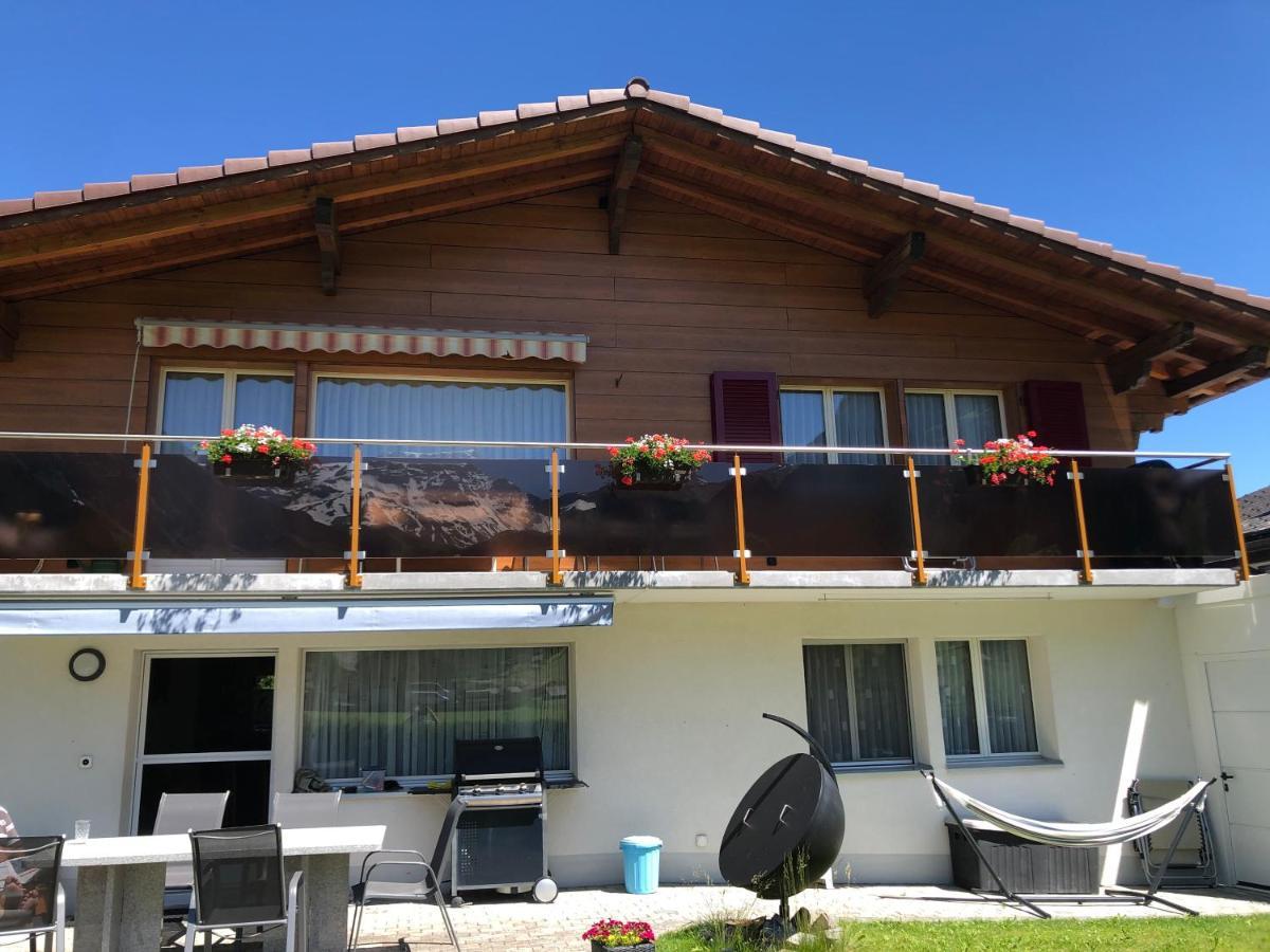 Chalet Aloa Apartment Adelboden Ngoại thất bức ảnh